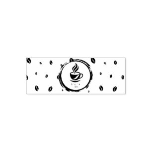 Custom Self Inking Rubber Stamp with Logo