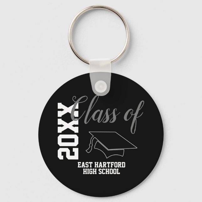 Custom Senior Class 2023 Favor Keychain (Front)