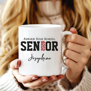 Custom Senior Graduation Mug Gift for Her or Him