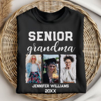 Custom Senior Grandma Graduation Photo & Name