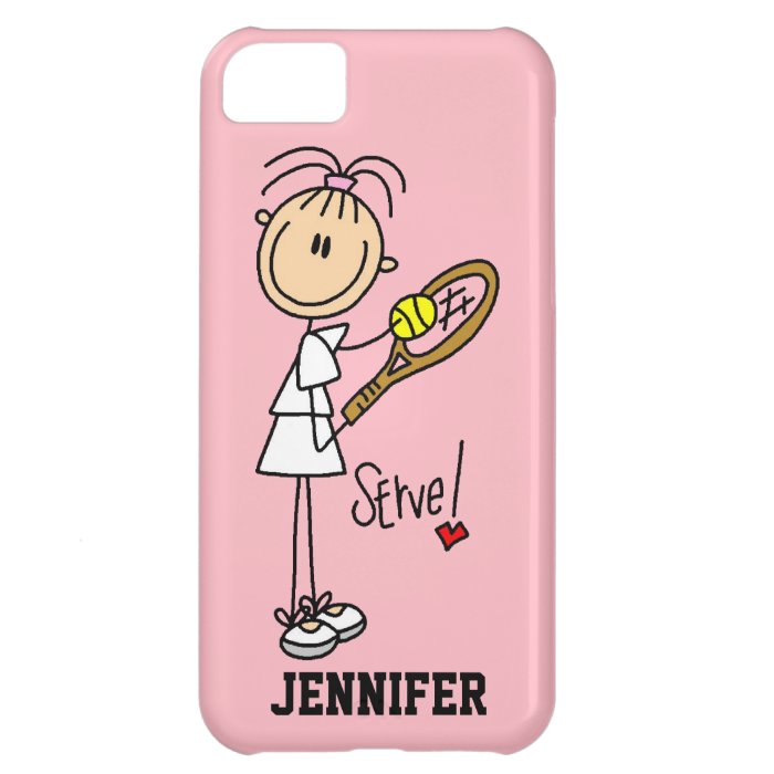 Custom Serve Women's Tennis iPhone 5 Case