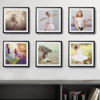 Custom Set of 6 Photo Tiles