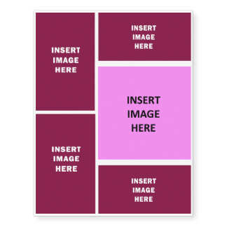 Custom Set of Temporary Tattoos Create Your Own