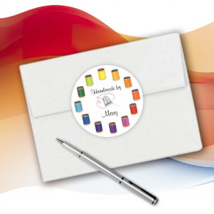 Custom Sewing Stickers