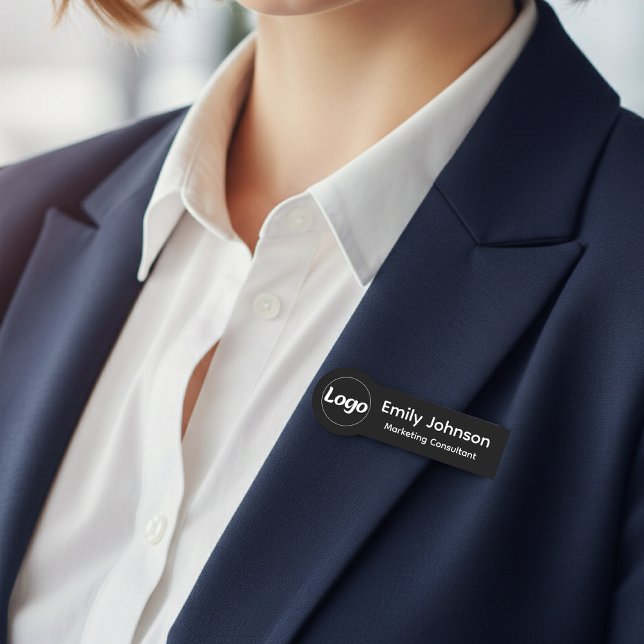 Custom Shaped Employee Pin Name Tag  (Creator Uploaded)