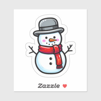 Custom-shaped vinyl sticker