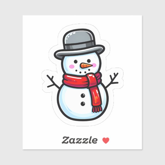 Custom-shaped vinyl sticker (Sheet)