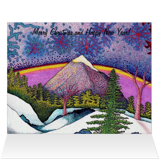 Custom Sharpie Christmas Card (Inside Horizontal (Top))