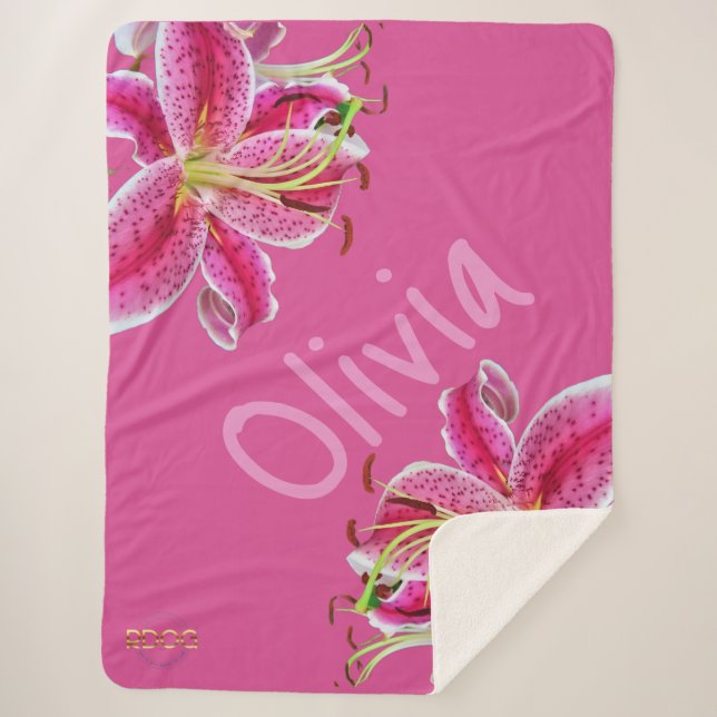 Custom Sherpa Blanket by RDOG (Front)