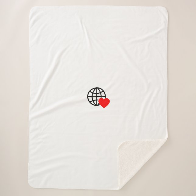 Custom Sherpa Photo Blanket | Cozy Gift (Front)