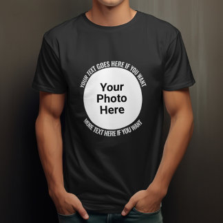 Custom Shirt With Picture and Text