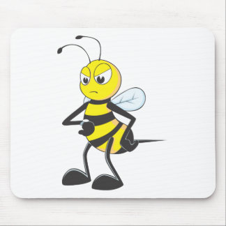 Custom Shirts : Waiting Irritated Bee Shirts Mouse Pad