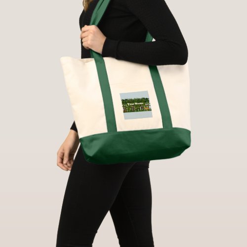 Custom Shopping Totes and Bags in Dense Forest