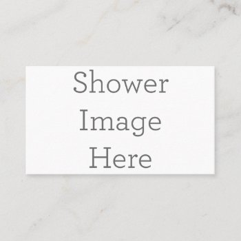 Custom Shower Image Business Card by zazzle_templates at Zazzle
