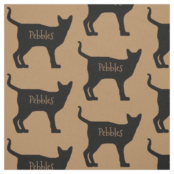 Siamese Cat Fabric Zazzle