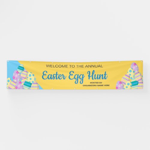 Custom Sign Easter Egg Hunt 