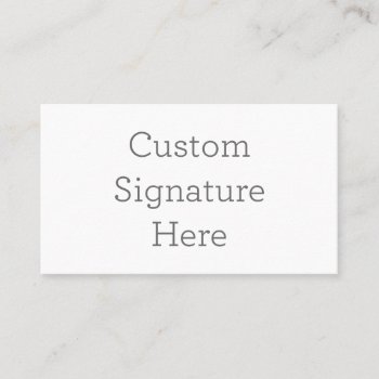 Custom Signature Business Card by zazzle_templates at Zazzle