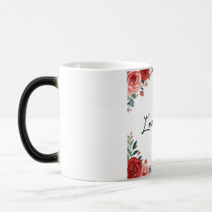 Custom Signature Handwriting Art Personalized Reci Color Morph Mug