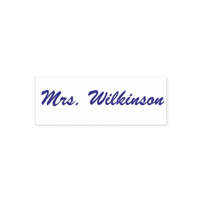 Custom Signature Name Stamp (Design)