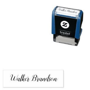 (Custom Signature) Personalized Font Rubber Stamp