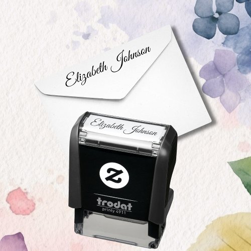 Custom Signature Personalized Self_inking Stamp