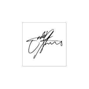 Custom Signature Rubber Stamp