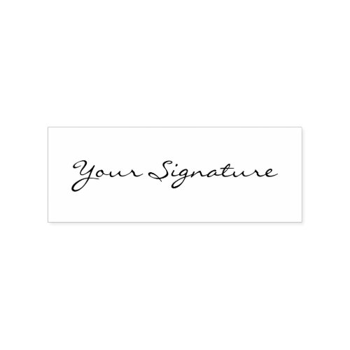 Custom Signature Stamp