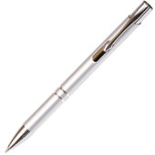 Custom Silver Aluminum Promotional Ball Point Pen (3/4)