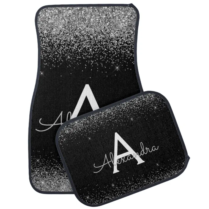 monogram floor mats