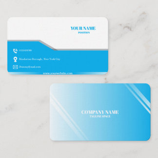 Custom Simple Business Card Corner