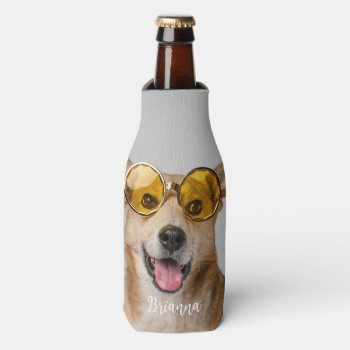 Custom Simple Business Photo Company Bottle Cooler by ReligiousStore at Zazzle