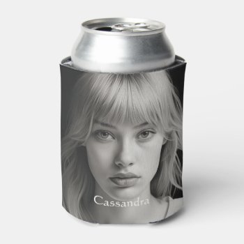 Custom Simple Business Photo Company Can Cooler by ReligiousStore at Zazzle