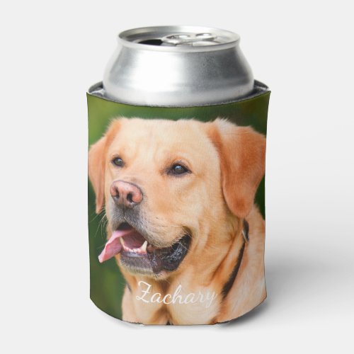 Custom Simple Business Photo Company Can Cooler