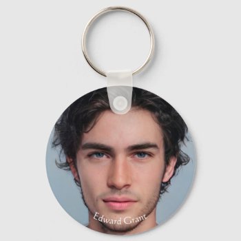 Custom Simple Family Photo Collage Unique Keychain by bestipadcasescovers at Zazzle