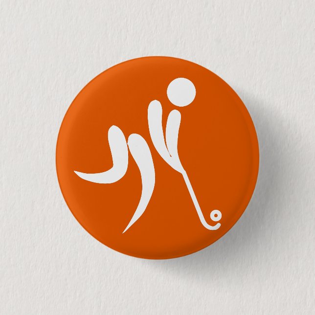 Custom Simple Logo With Promotional Design Button (Front)