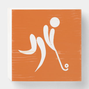 Custom Simple Logo With Promotional Design Wooden Box Sign