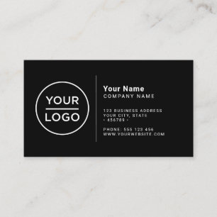 Custom simple minimalist any color business card