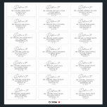 Custom Simple Modern Wedding Guest Address Labels<br><div class="desc">Looking for an elegant and stylish way to label your wedding guest addresses? Check out our Simple Minimal Modern Wedding Guest Address Label Sticker! This label features a clean and simple design with a handwritten script accent font. It's perfect for minimalist weddings and will add an extra touch of elegance...</div>