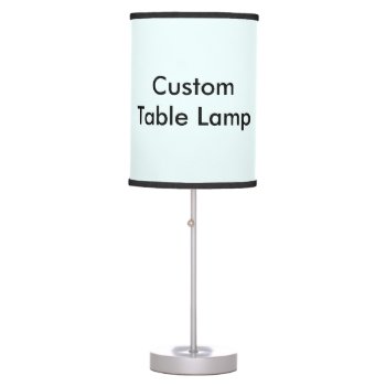 Custom Simple Photo Collage Template Table Lamp by ReligiousStore at Zazzle