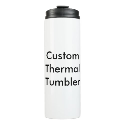 Custom Simple Photo Collage Unique Thermal Tumbler