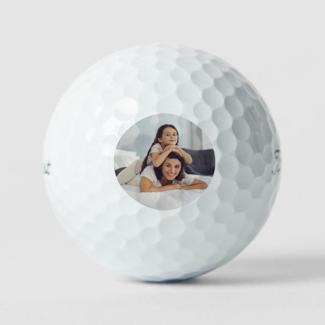 Custom Simple Photo Golf Balls (Front)