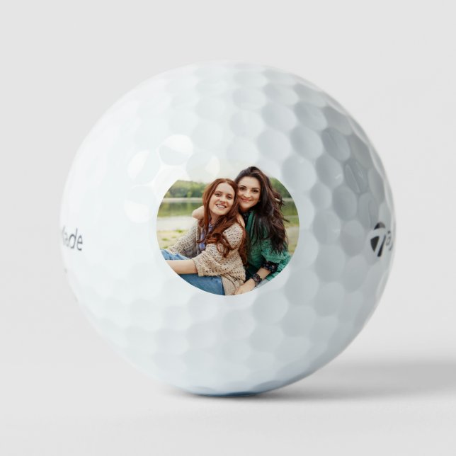 Custom Simple Photo Golf Balls (Front)
