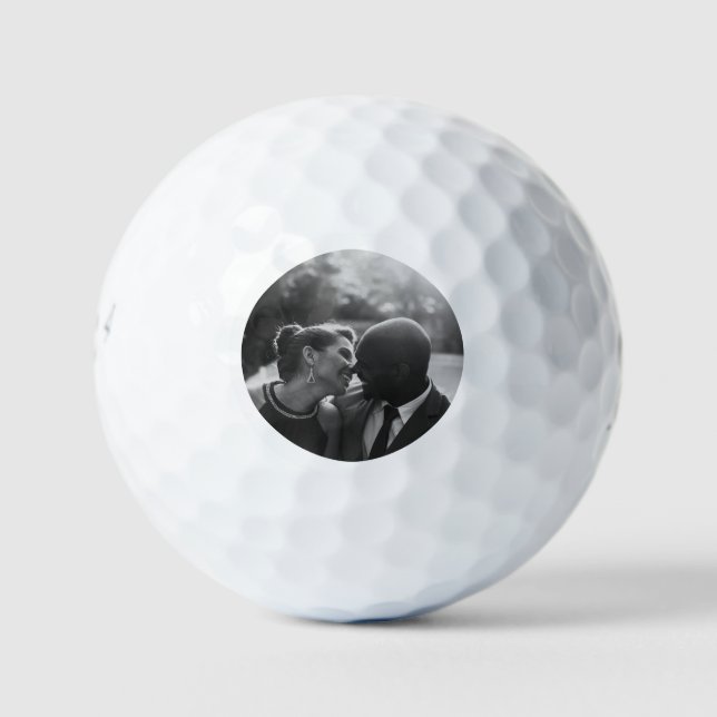 Custom Simple Photo Golf Balls (Front)