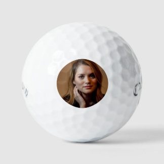 Custom Simple Photo Golf Balls