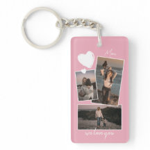 Custom Simple Photos On Light Rose Blush Pink