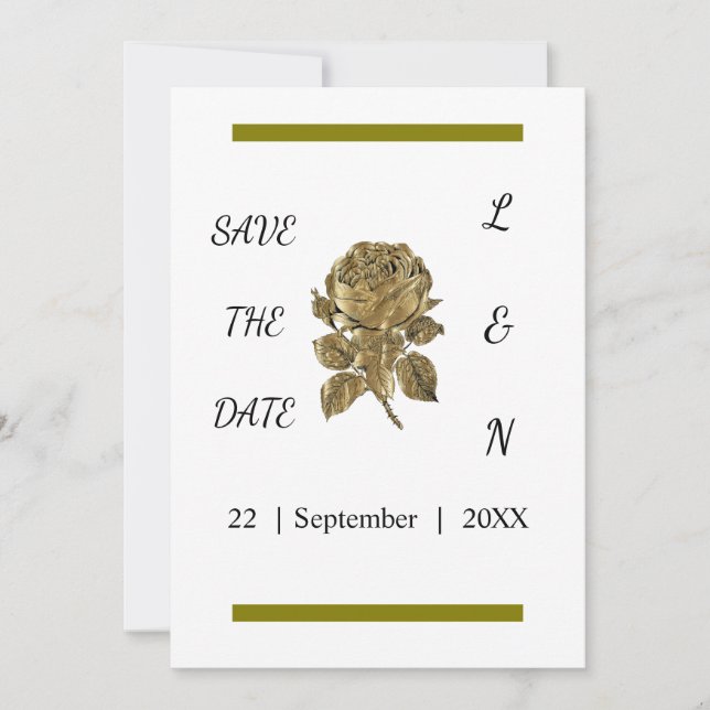 custom simple save the date (Front)