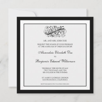 :custom: Simply Elegant Wedding Invitation