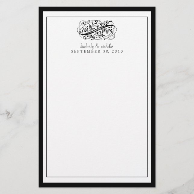 :custom: Simply Elegant Wedding Stationery (Front)