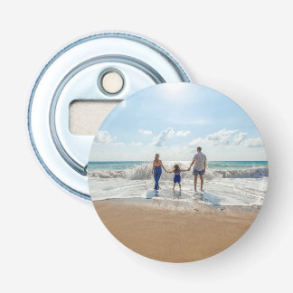 Custom Single Photo Personalized Bottle Opener