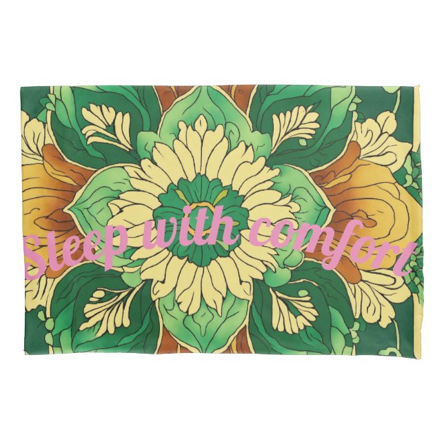 Custom Single Pillowcase, Standard Size Pillow Case (Front)